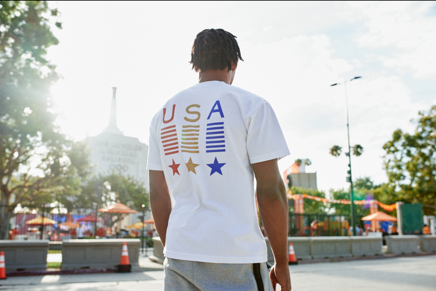 HOA x USA Tribute Tee White