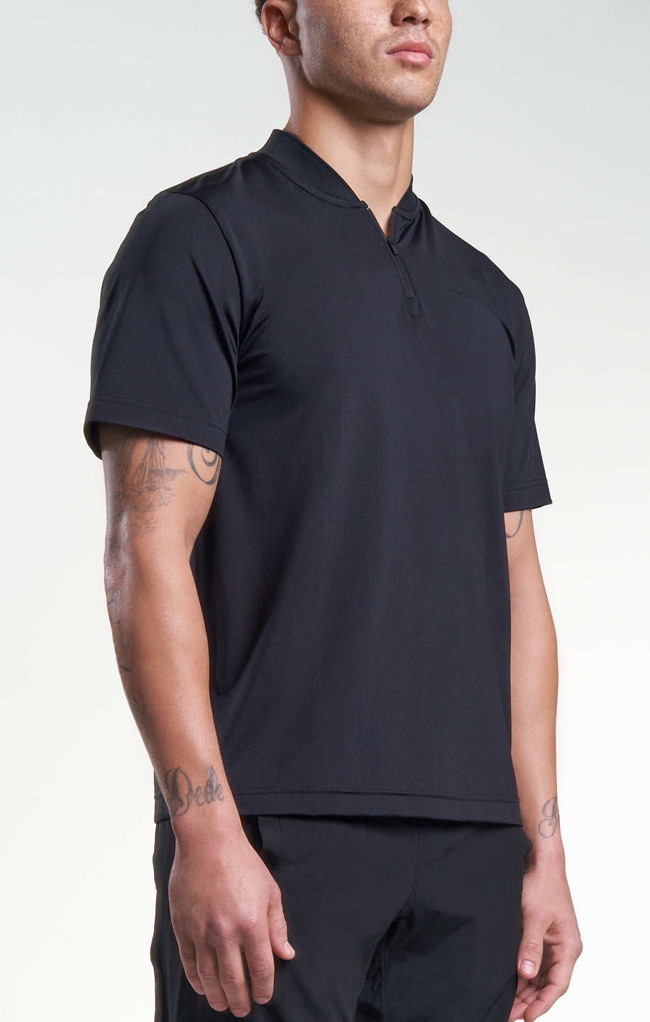 Men’s Logo Short Sleeve ¼ zip