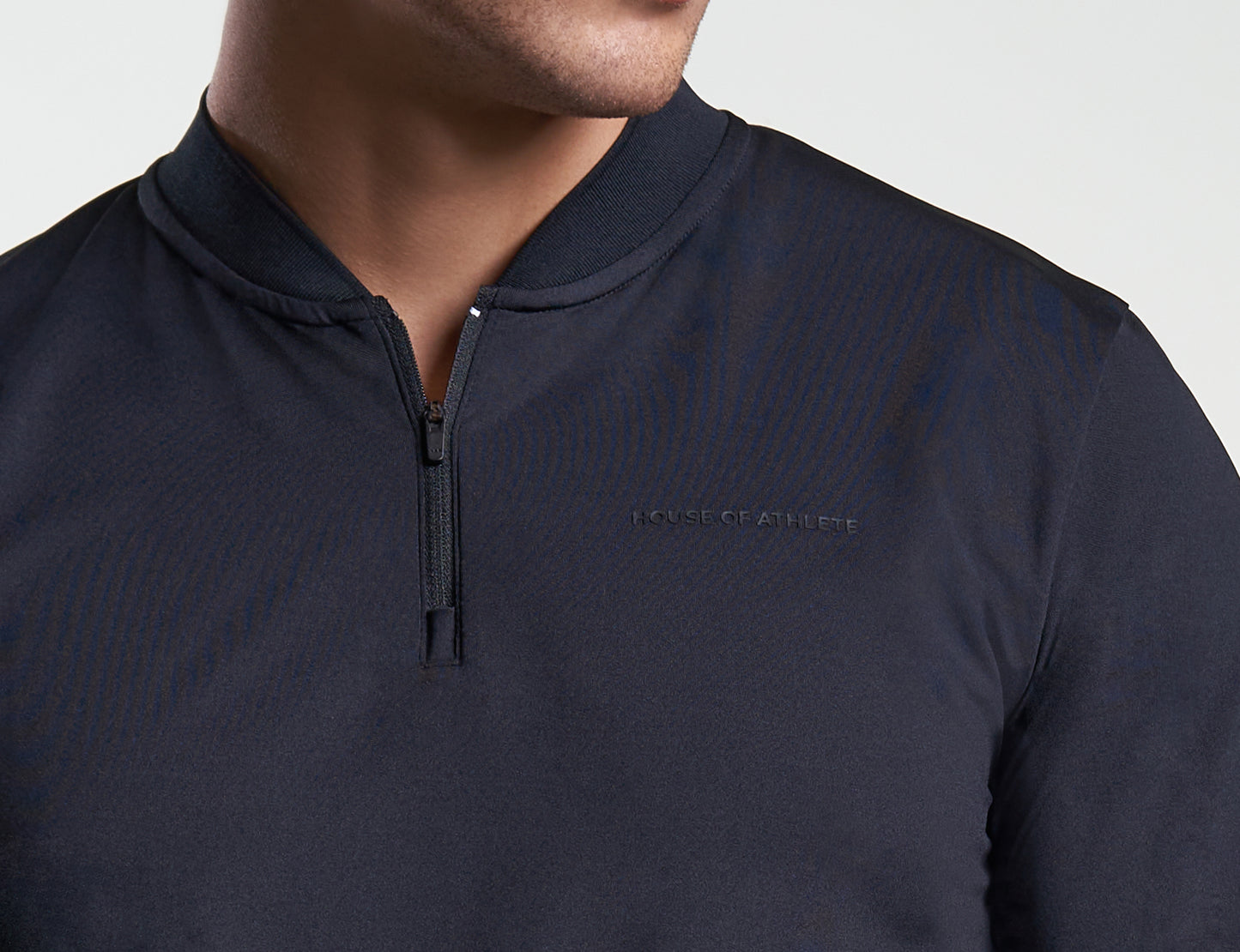 Men’s Logo Short Sleeve ¼ zip