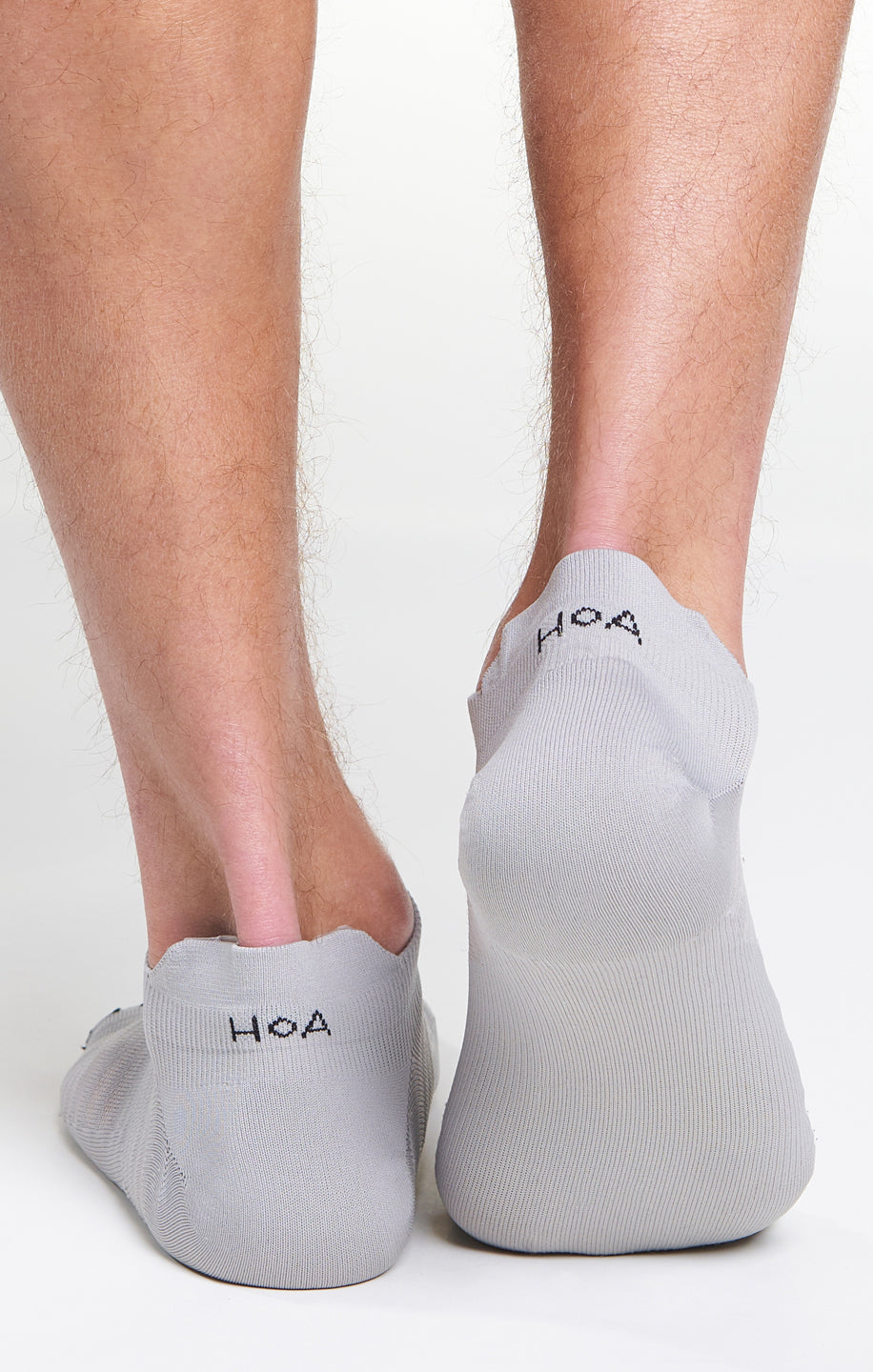 Men's No-Show Socks Drizzle Grey