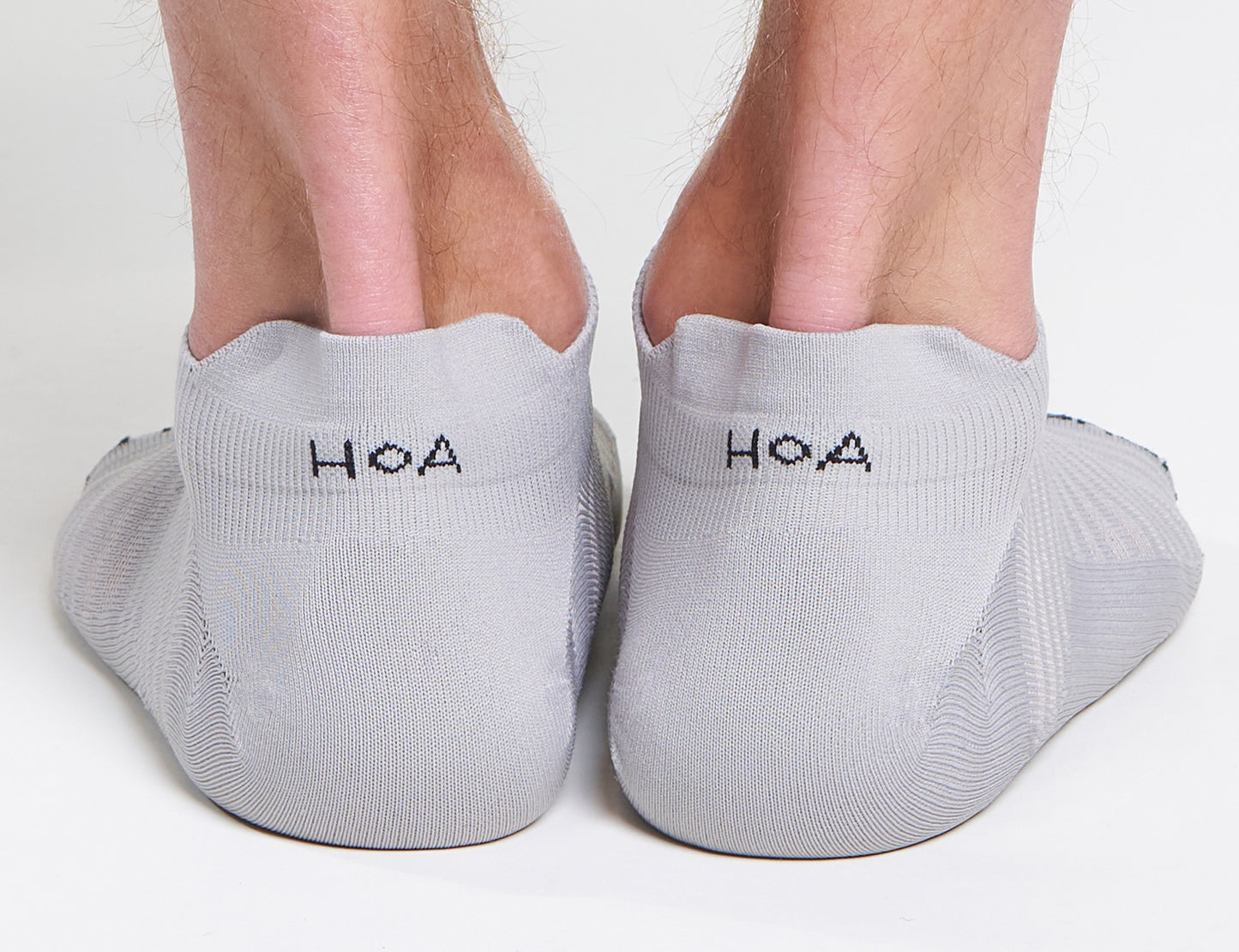Men's No-Show Socks Drizzle Grey