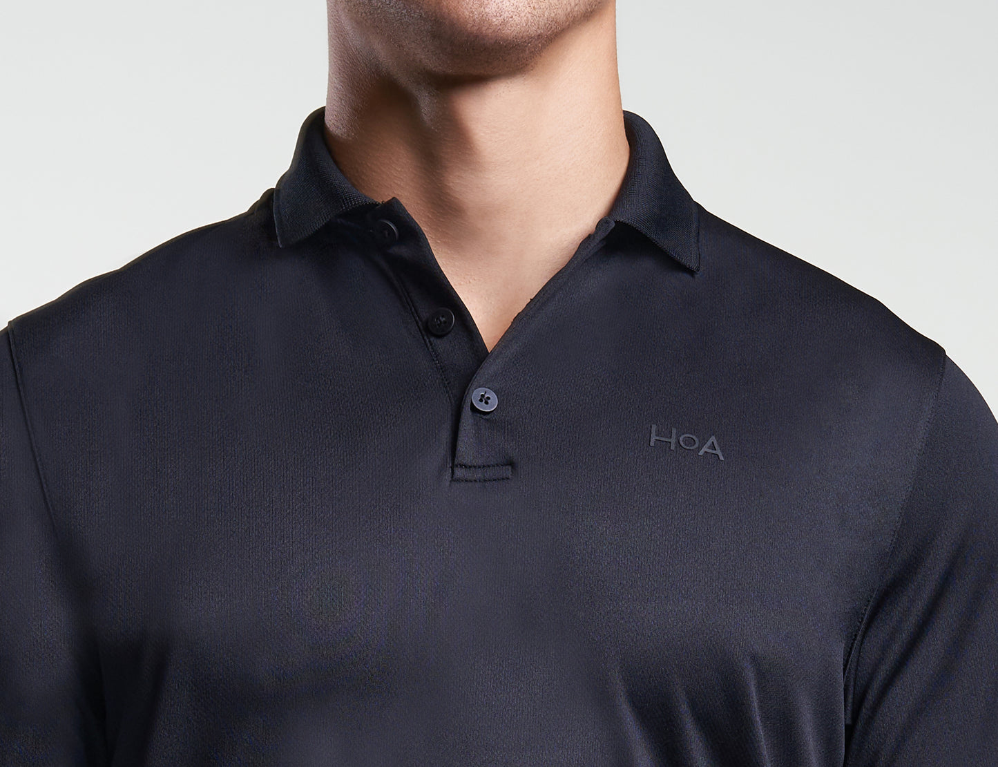 Mens HOA Polo Shirt Black