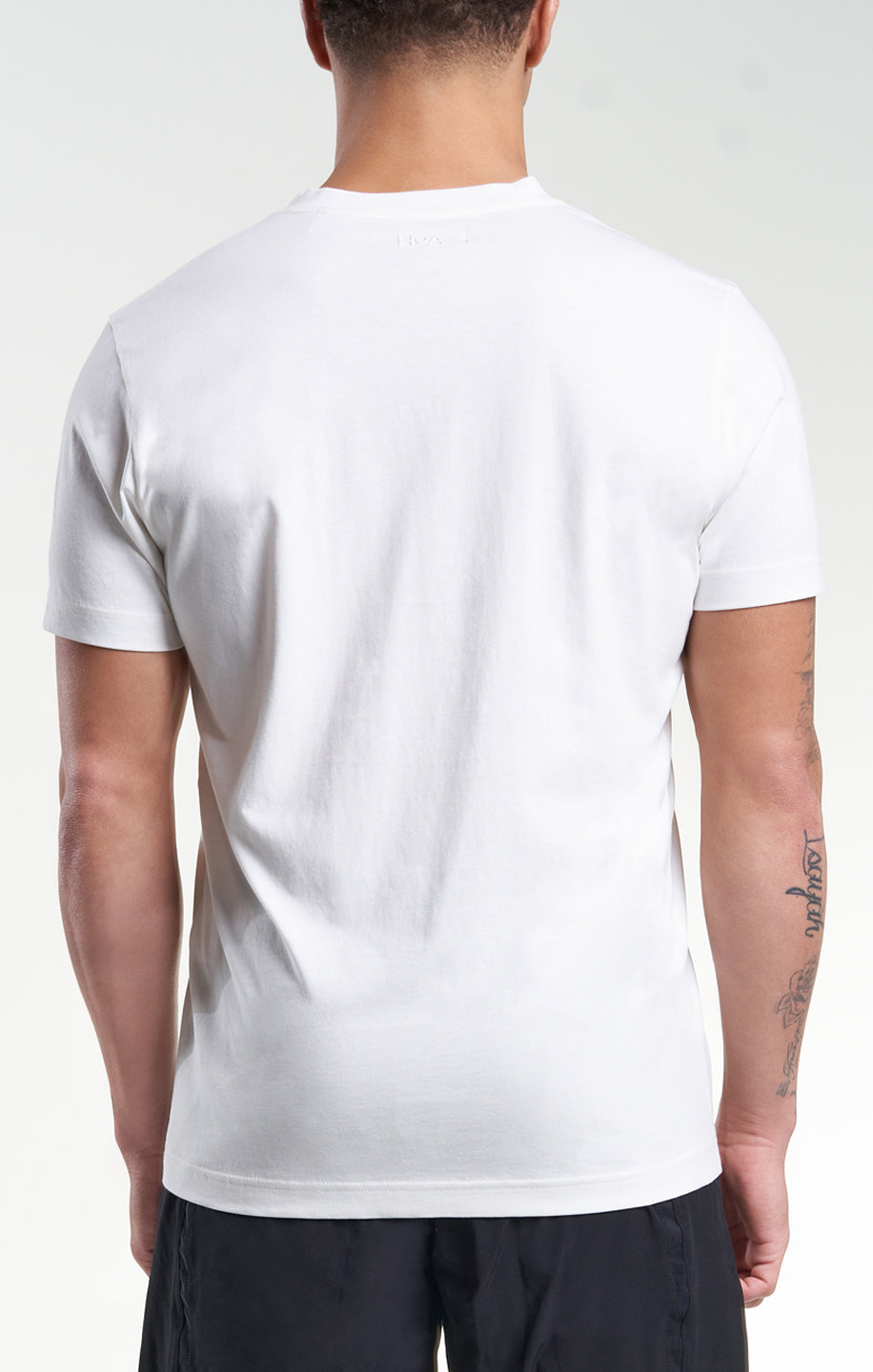 Logo V-Neck Tee Ivory