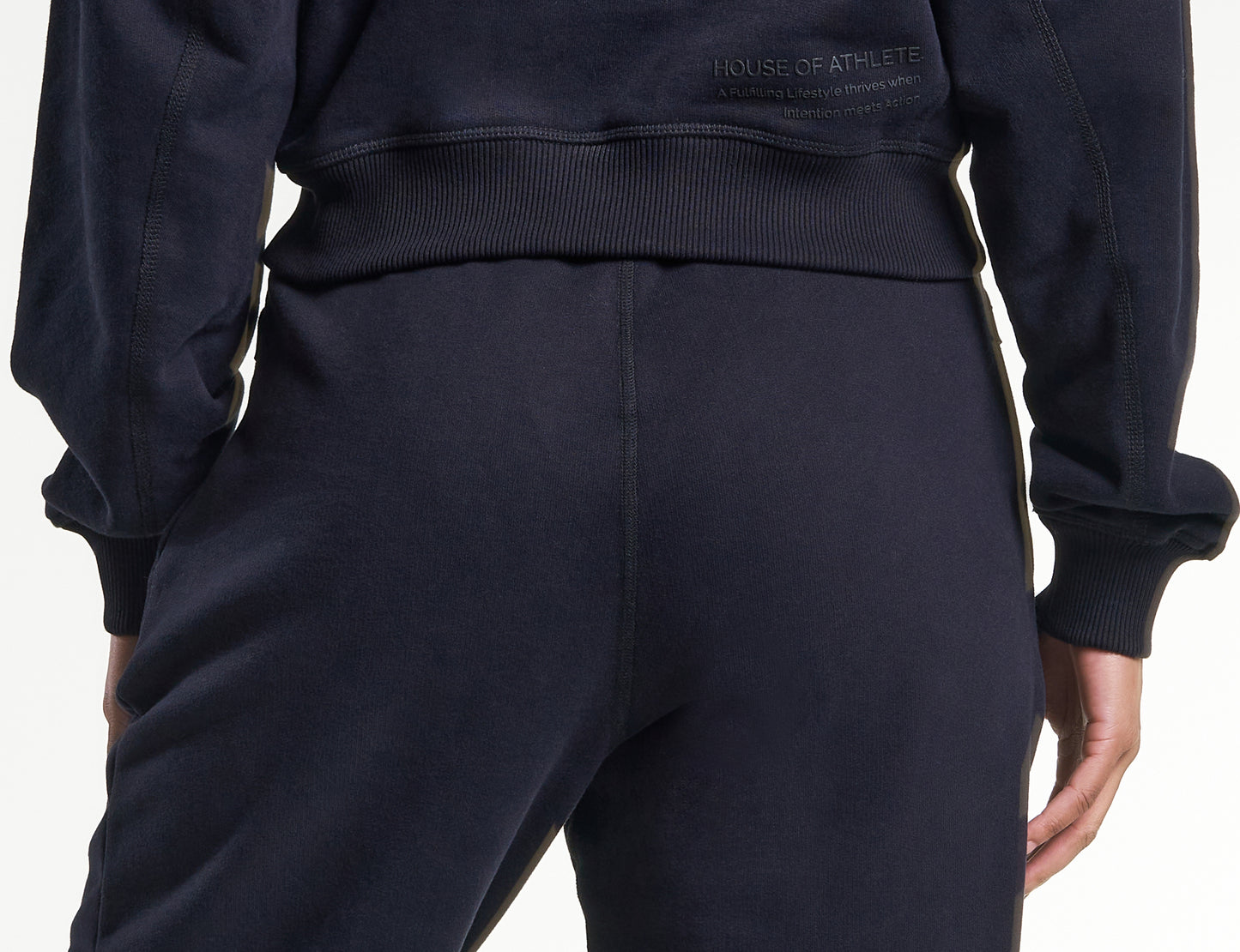 Womens Casual Sweat Jogging Pant Black