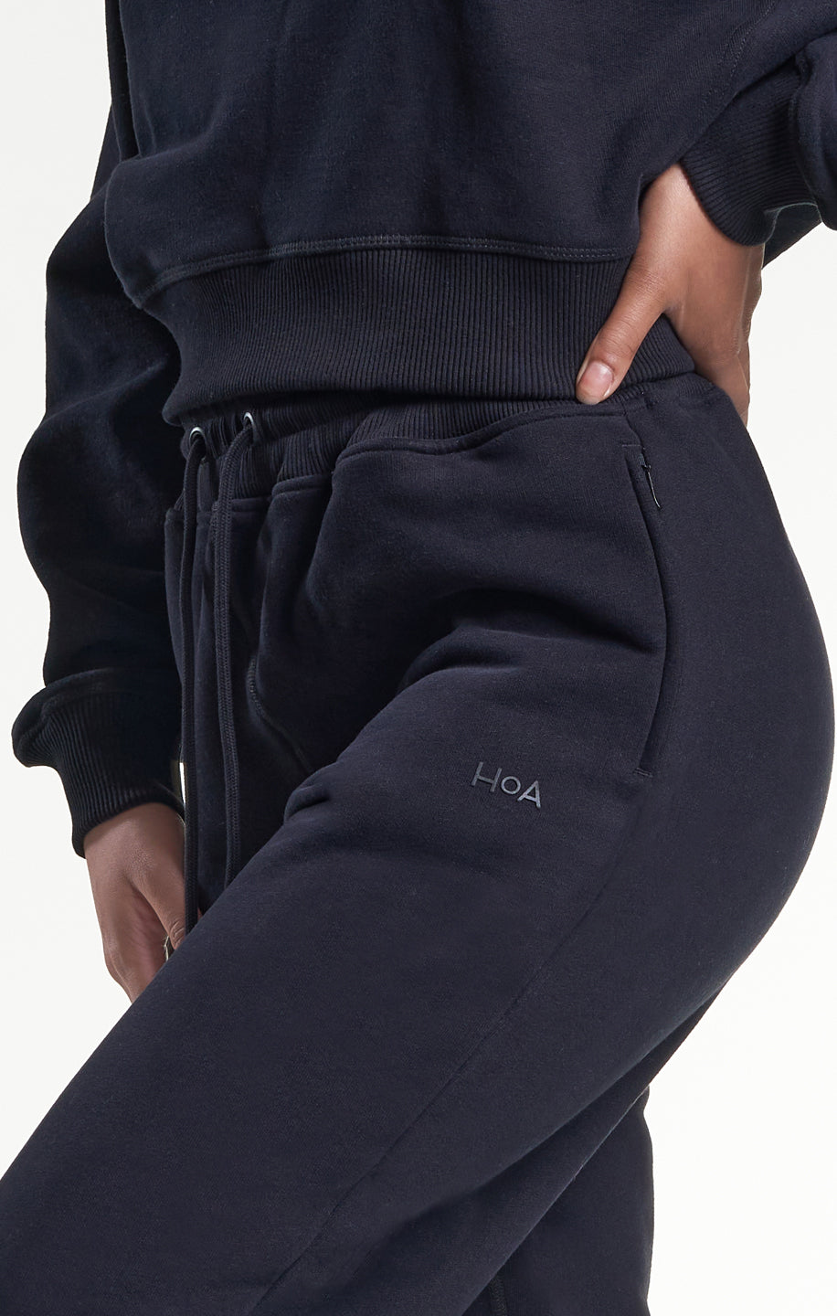 Womens Casual Sweat Jogging Pant Black