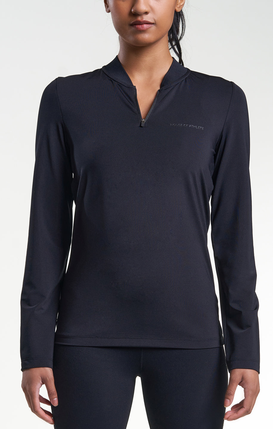 Womens Logo Long Sleeve 1/4 Zip