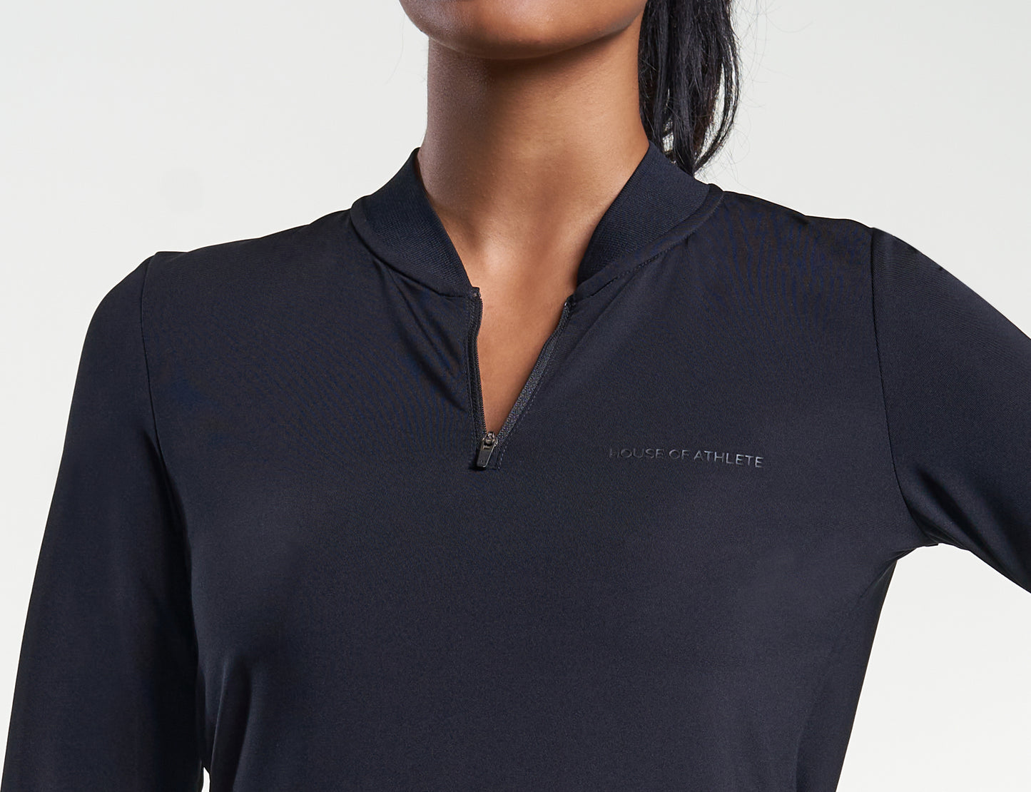 Womens Logo Long Sleeve 1/4 Zip