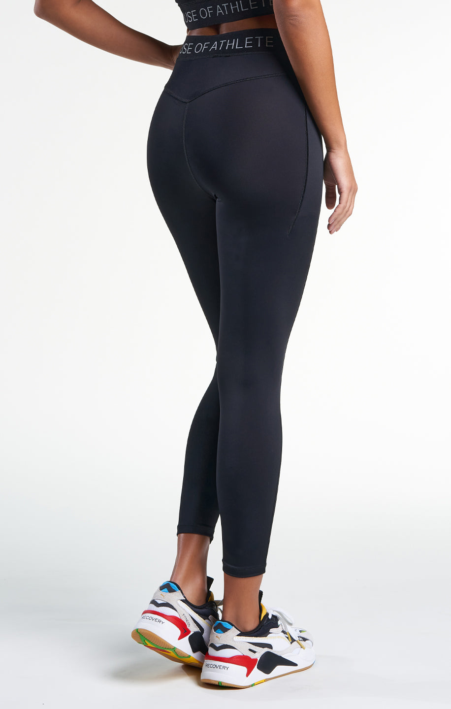 Womens Performance Silky Elastane Hi-Waist Legging