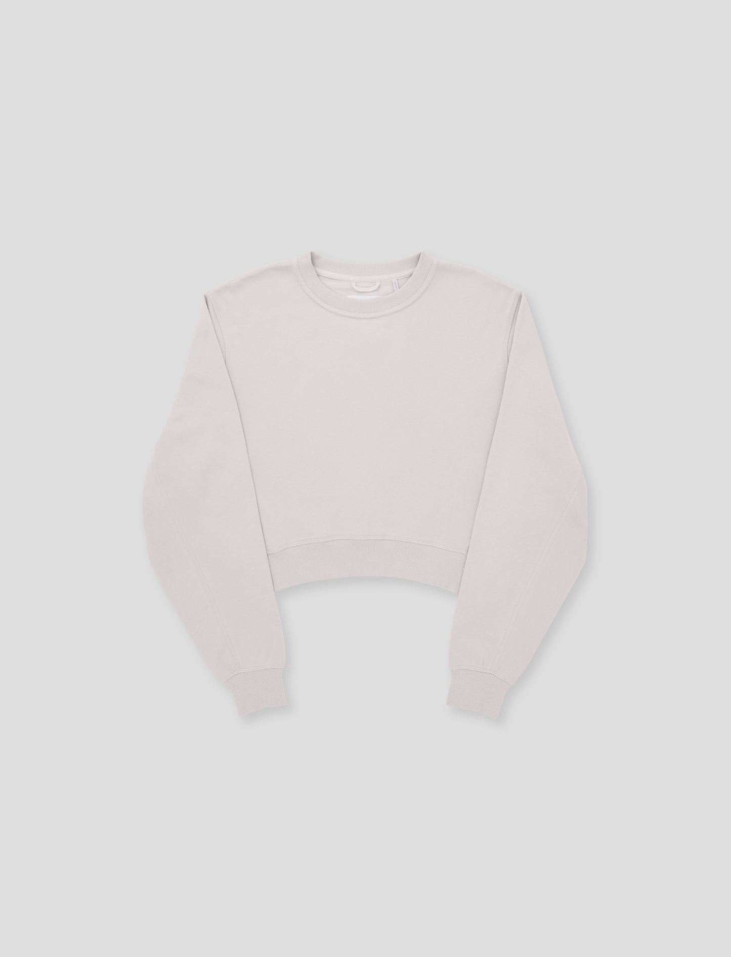 Women's Comfort Crop Sweatshirt Stone