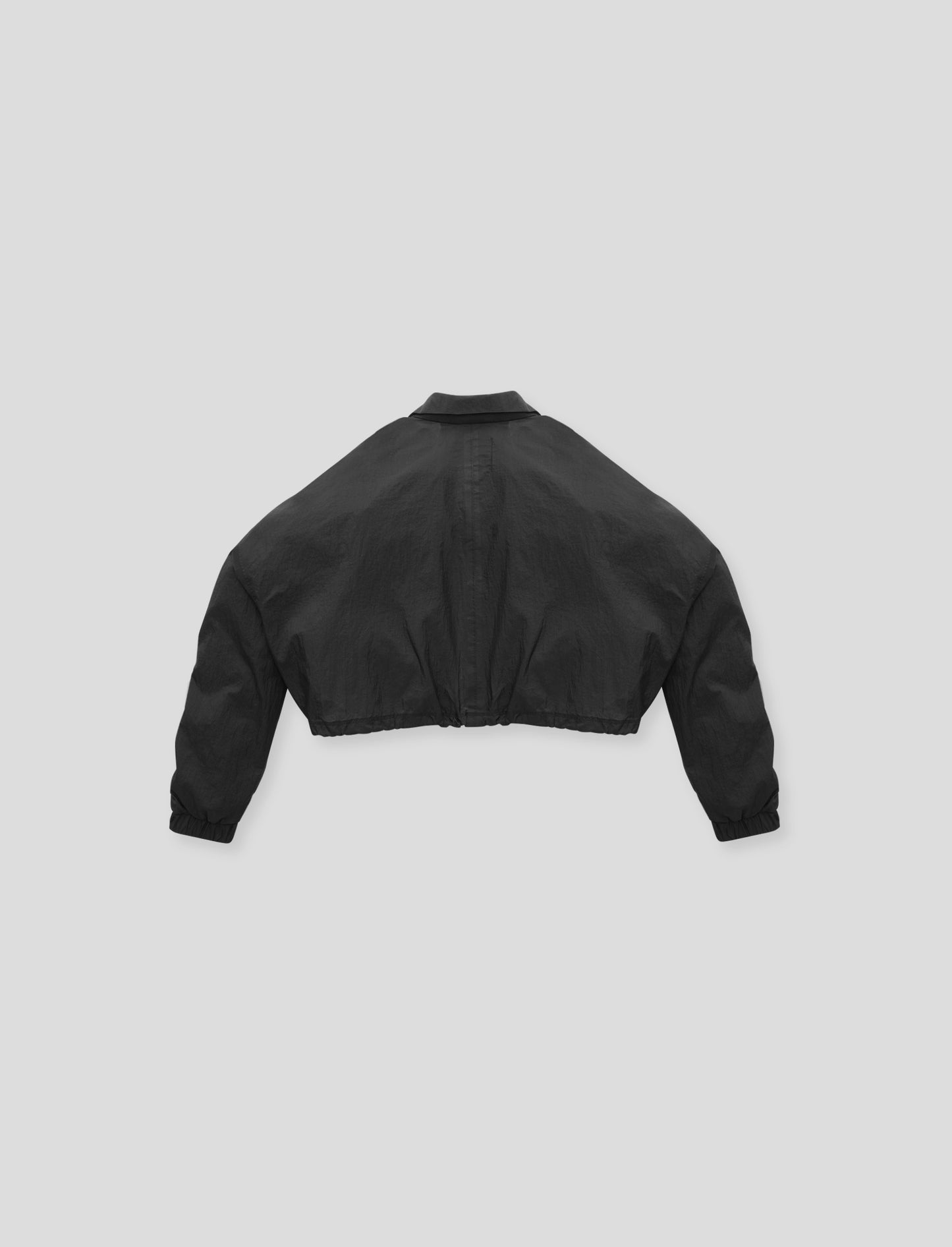 Women's Cropped Nylon Windbreaker