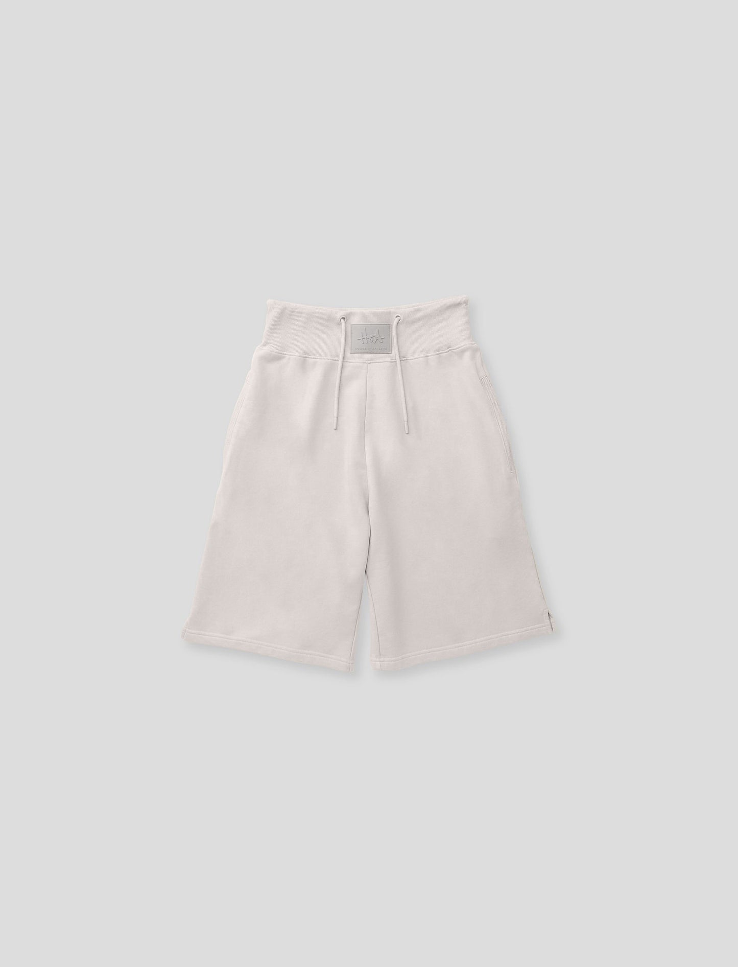 Women's French Terry Boxer Short Stone