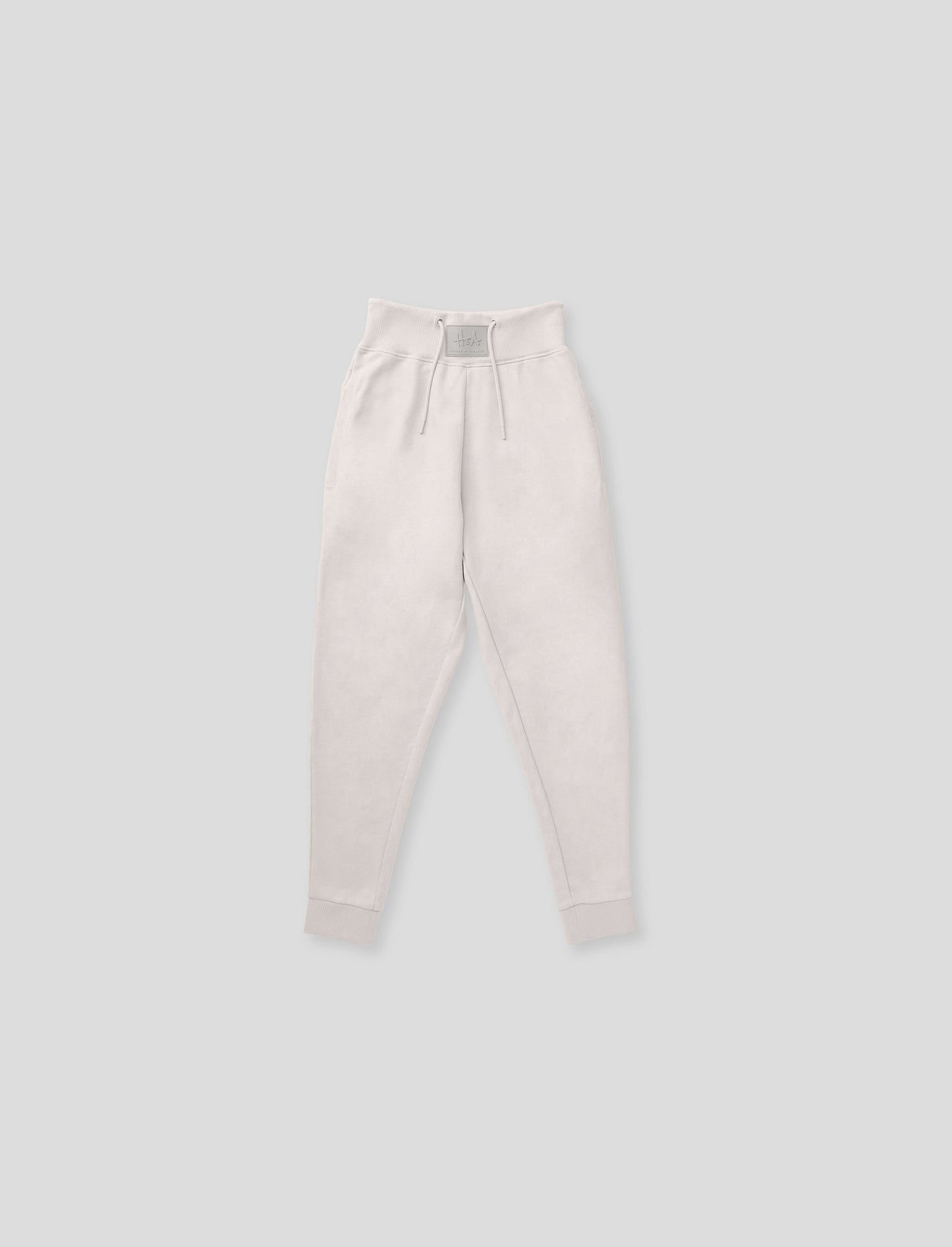 Women's French Terry High-Waist Slim Jogger Stone