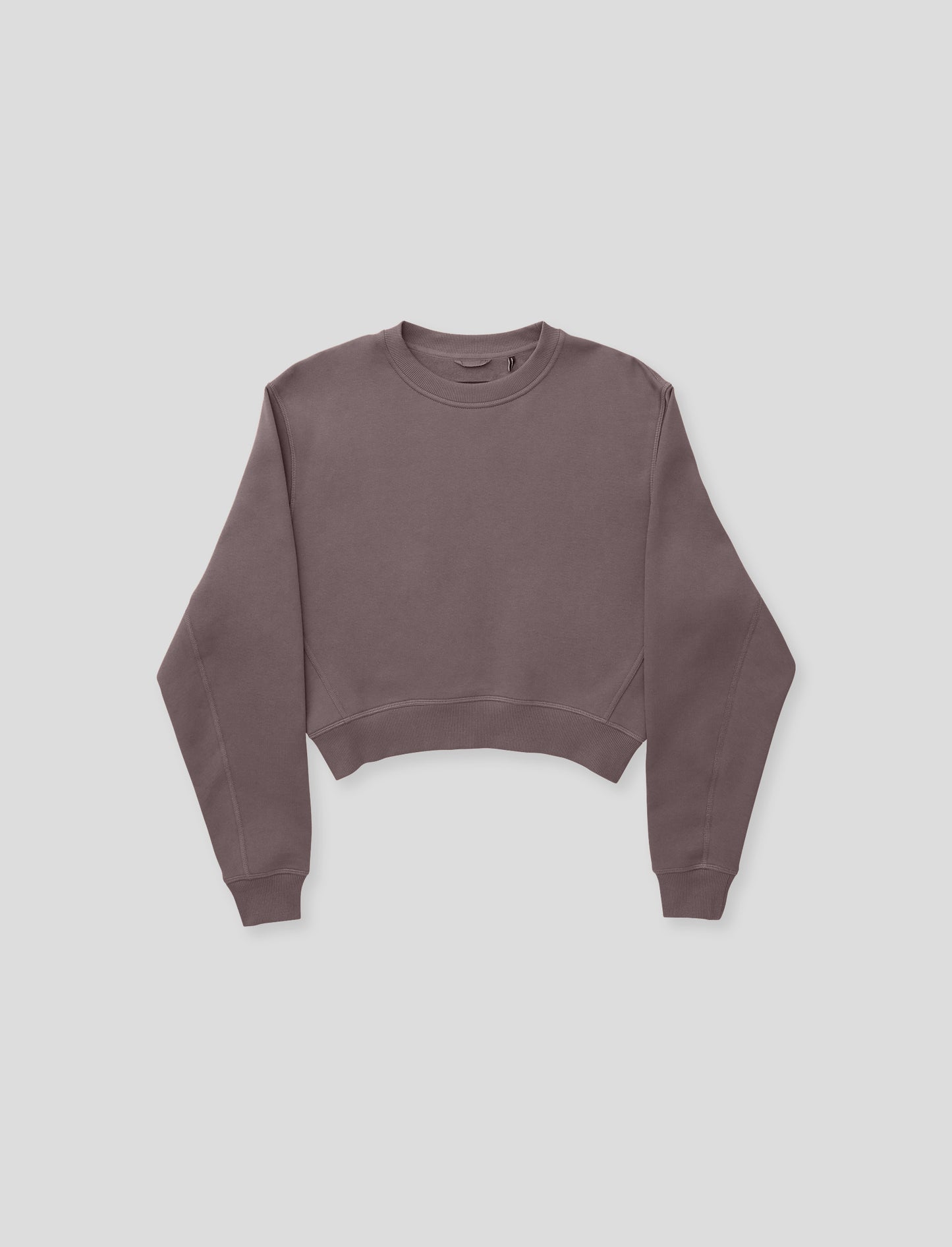 Women's Comfort Crop Sweatshirt Mushroom