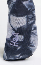 Load image into Gallery viewer, Men&#39;s Tall Tie Dye Socks Black/White
