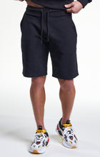 Load image into Gallery viewer, Mens Casual Sweat Short Black
