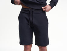 Load image into Gallery viewer, Mens Casual Sweat Short Black
