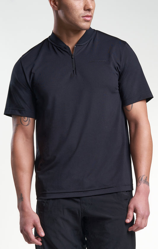 Men’s Logo Short Sleeve ¼ zip