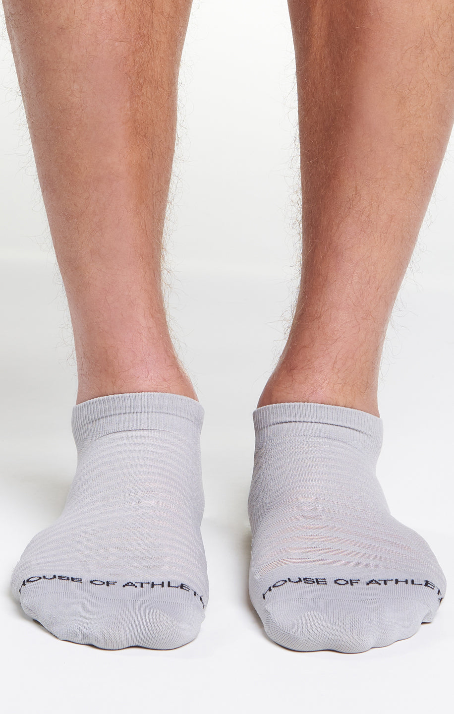 Men's No-Show Socks Drizzle Grey