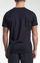 Load image into Gallery viewer, Logo V-Neck Tee Black
