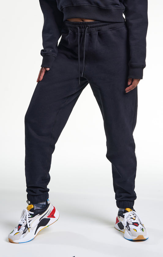Womens Casual Sweat Jogging Pant Black