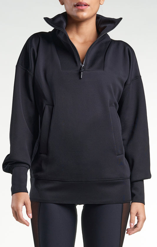 Womens Tech Fleece Oversized Tunic