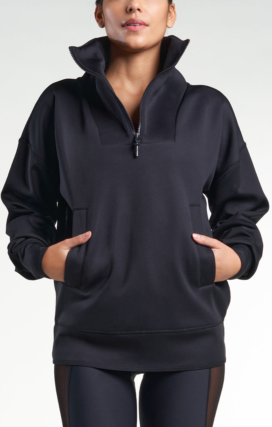 Womens Tech Fleece Oversized Tunic