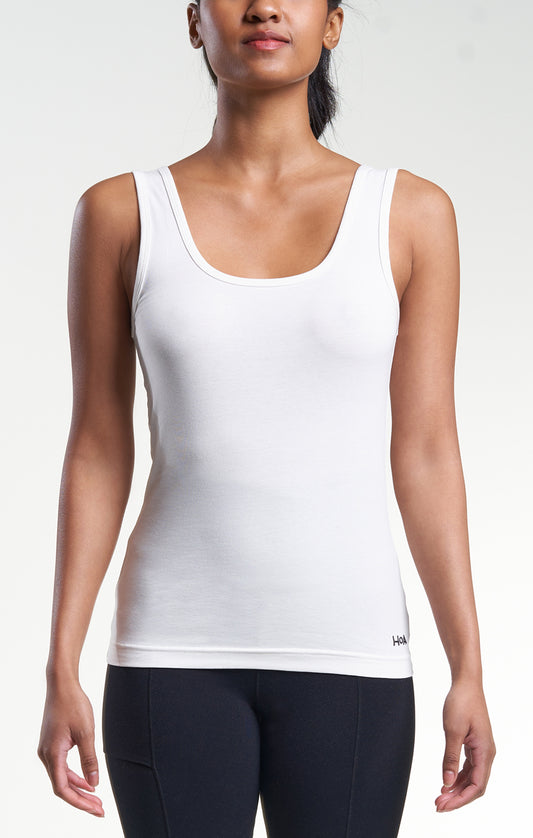 Womens Classic Tank Top Ivory