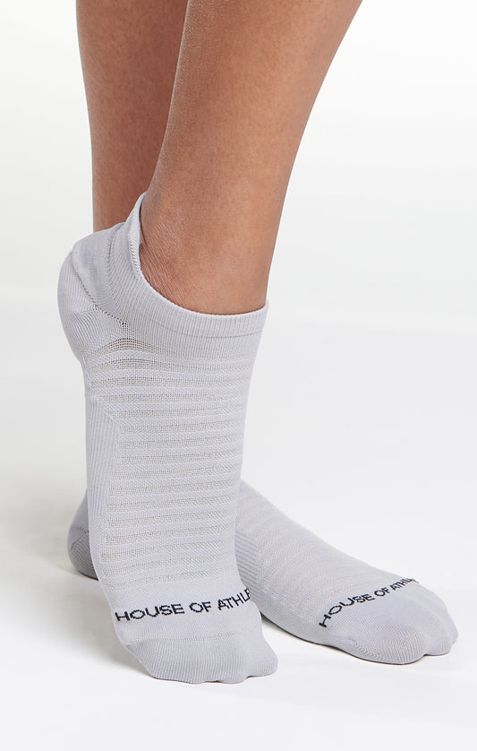Women's No-Show Socks Drizzle Grey