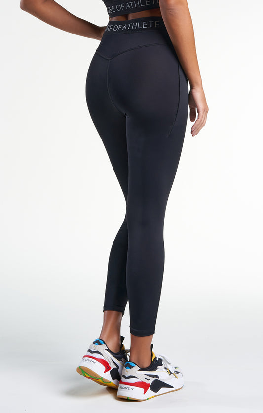 Womens Performance Silky Elastane Hi-Waist Legging
