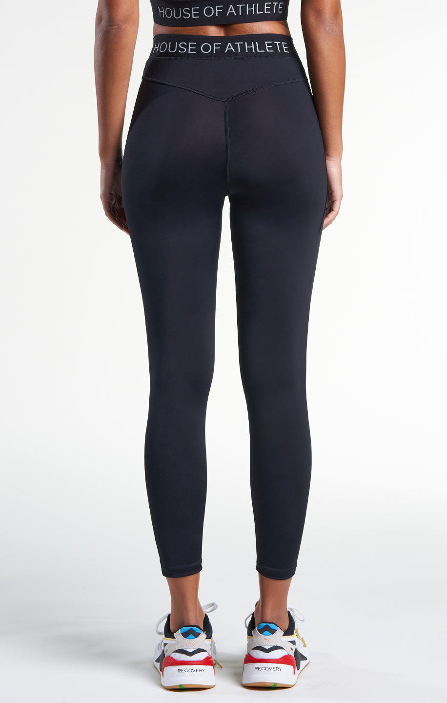 Womens Performance Silky Elastane Hi-Waist Legging