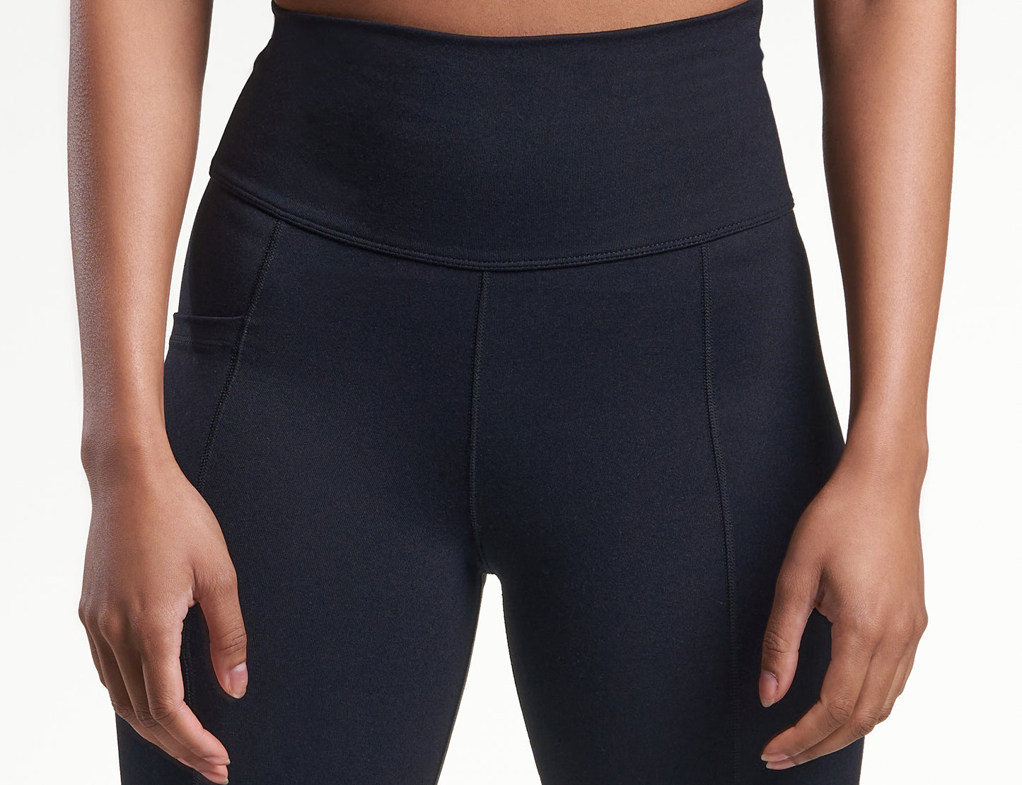Womens Performance Power Span Hi-Waist Bike Short