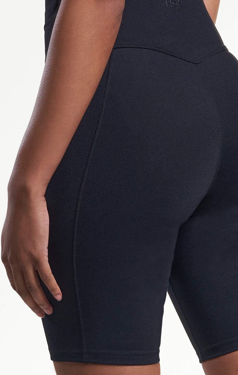 Womens Performance Power Span Hi-Waist Bike Short