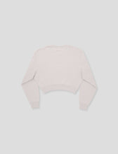 Load image into Gallery viewer, Women&#39;s Comfort Crop Sweatshirt Stone
