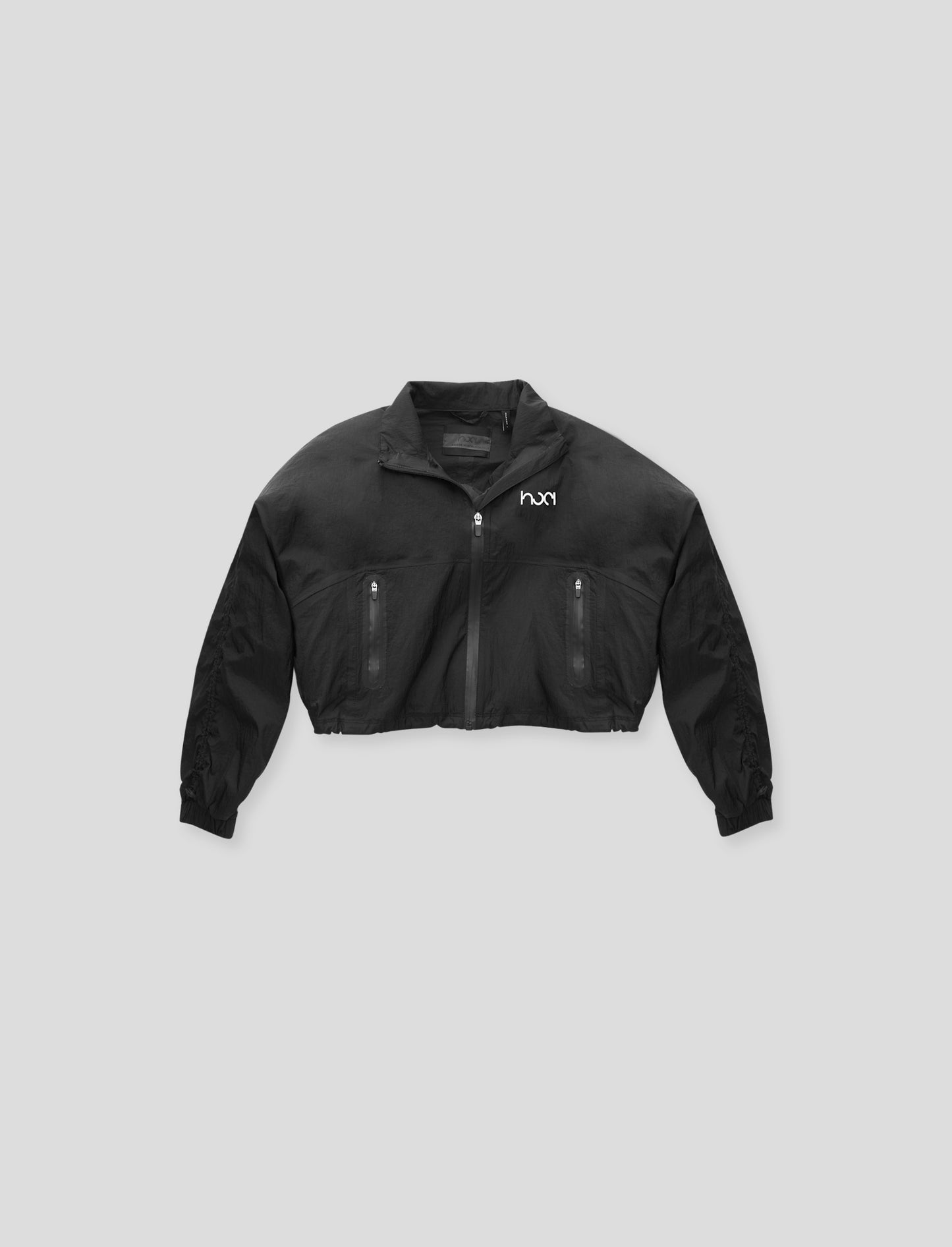 Women's Cropped Nylon Windbreaker