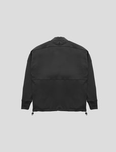 1/4 Zip Pullover Jacket Black