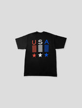 Load image into Gallery viewer, HOA x USA Tribute Tee Black
