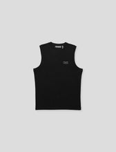 Load image into Gallery viewer, Men&#39;s Logo Sleeveless Top Black
