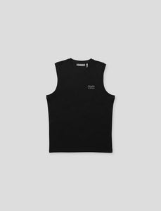 Men's Logo Sleeveless Top Black