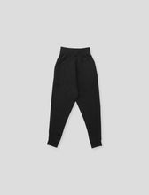 Load image into Gallery viewer, Women&#39;s French Terry High-Waist Slim Jogger Black
