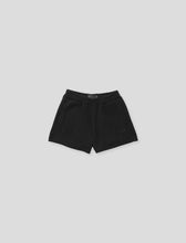 Load image into Gallery viewer, Women&#39;s French Terry Sweat Short Black
