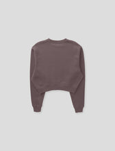 Load image into Gallery viewer, Women&#39;s Comfort Crop Sweatshirt Mushroom
