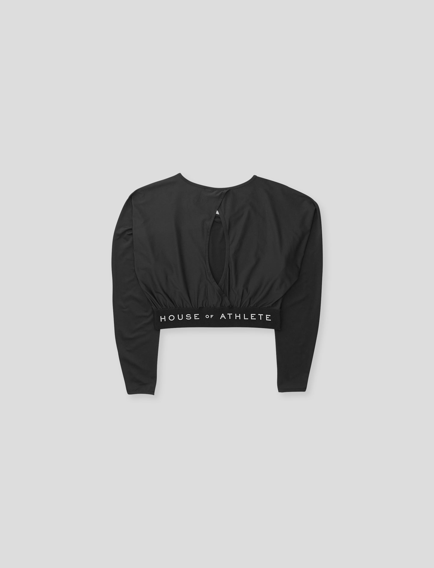 Women's Silky Peek-A-Boo Long Sleeve Top
