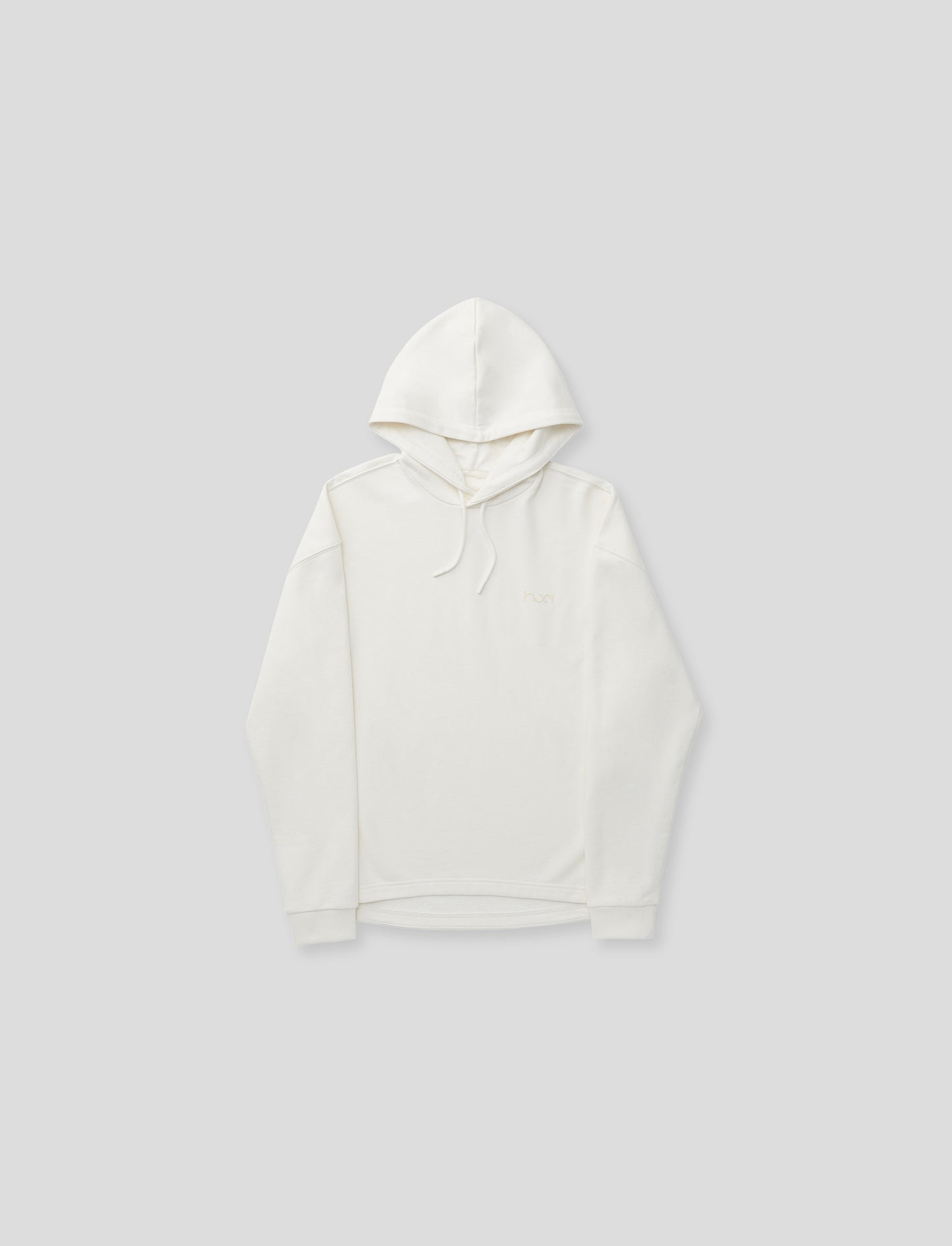 Men's French Terry Hoodie White
