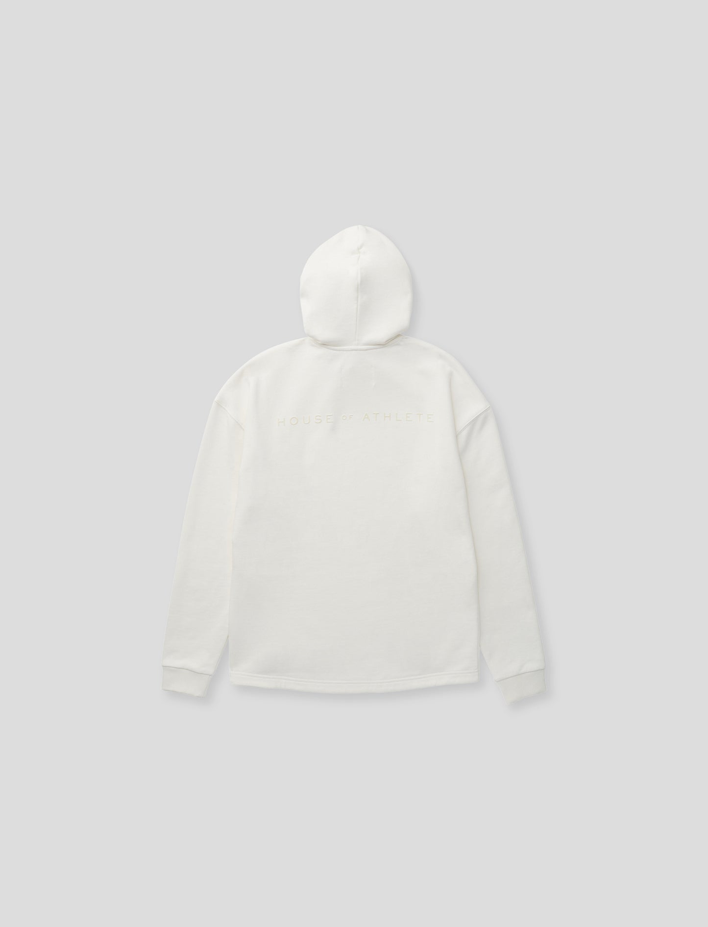 Men's French Terry Hoodie White