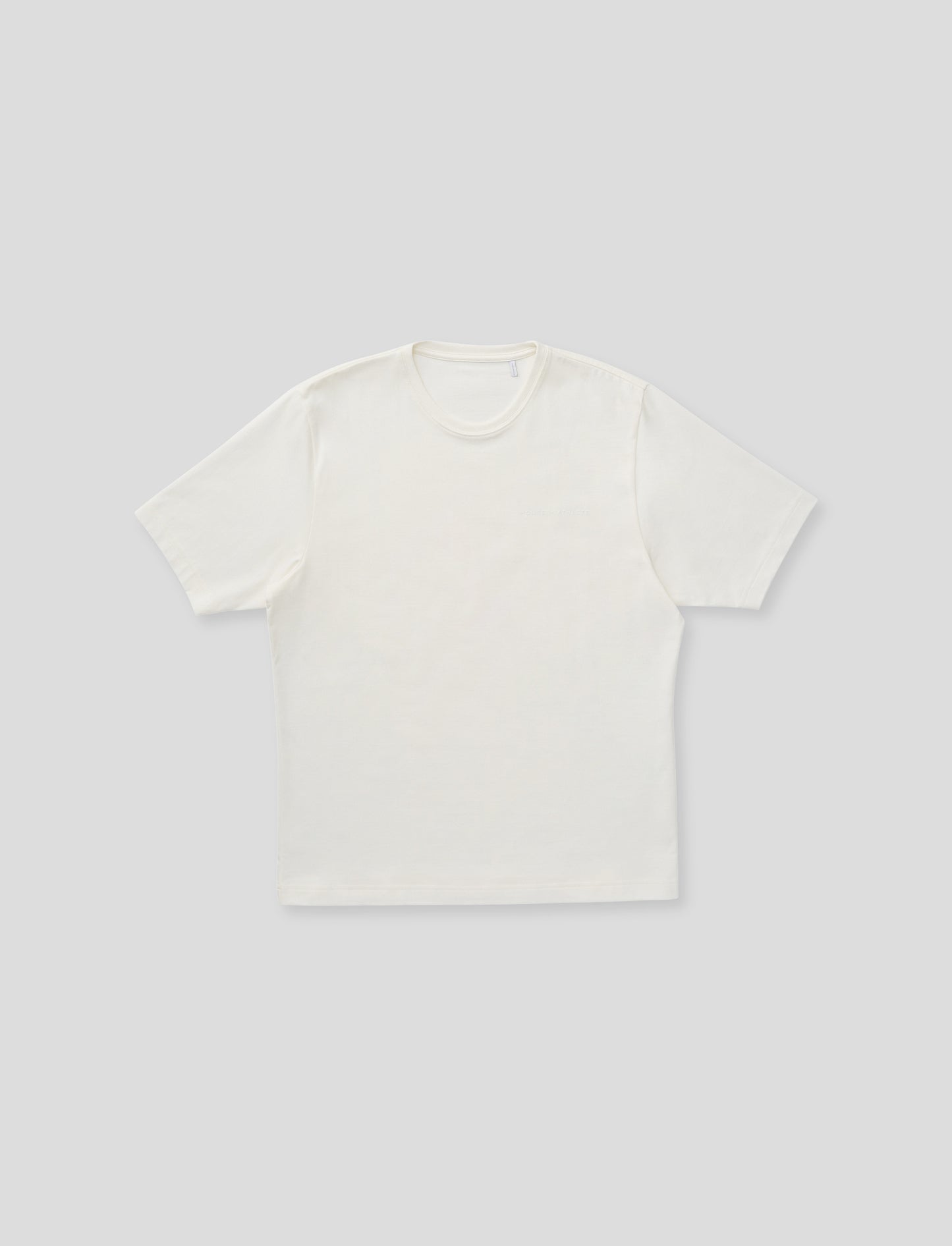 Men's Mid-Weight Crew Tee White