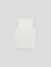 Load image into Gallery viewer, Men&#39;s Logo Sleeveless Top White

