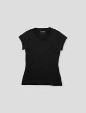 Load image into Gallery viewer, Women&#39;s Basic HOA Performance Short Sleeve Tee Black
