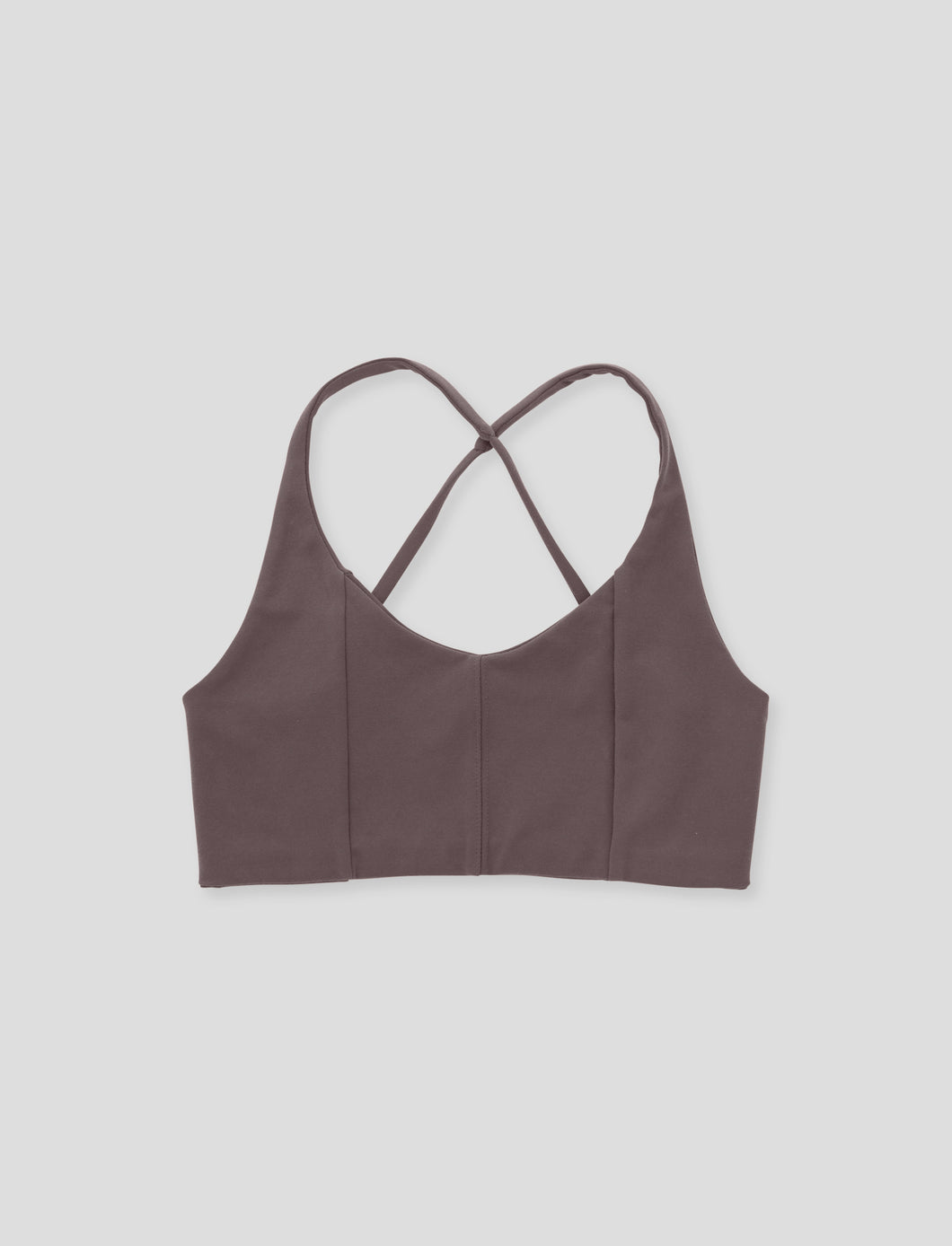 Women's Power Span Strappy Bra Mushroom